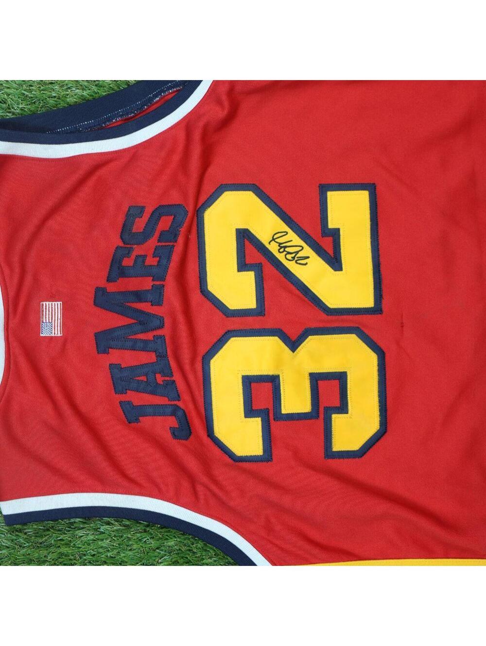 School Yard Legends LeBron James McDonald’s All-American #32 Jersey - Picture 3 of 7